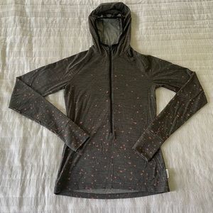 Maloja Halfzip multi sport mid layer top in grey merino